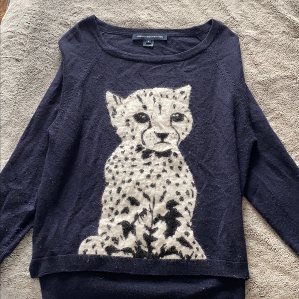 French connection lightweight wool sweater